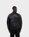 FRANKY MEN'S LEATHER BOMBER JACKET